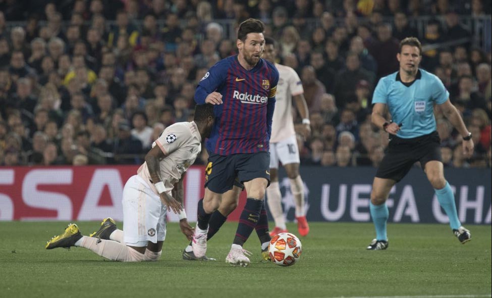 巴萨主场险胜，梅西梅开二度的简单介绍