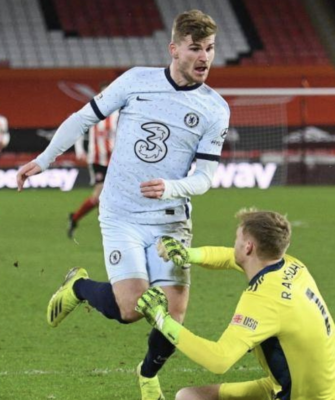 切尔西前锋维尔纳脚踝受伤，或缺席接下来比赛的简单介绍